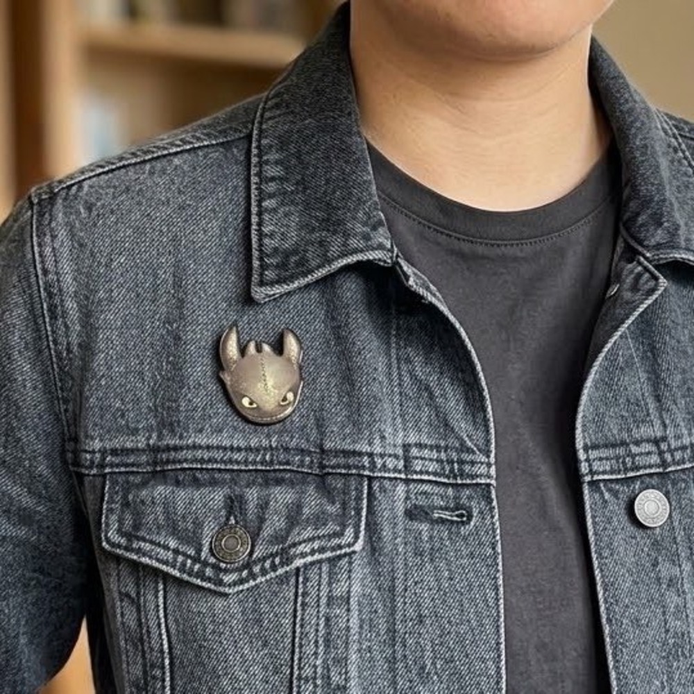 Toothless How to Train Your Dragon Loot Crate Enamel Pin Feb 2018 Protect Pin